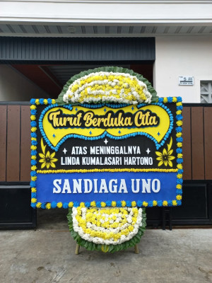 Papan Bunga Duka di Tlogowero